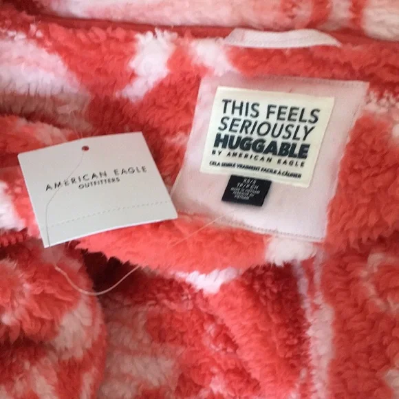 NWT Floral red and white jacket, American Eagle - Picture 4 of 5